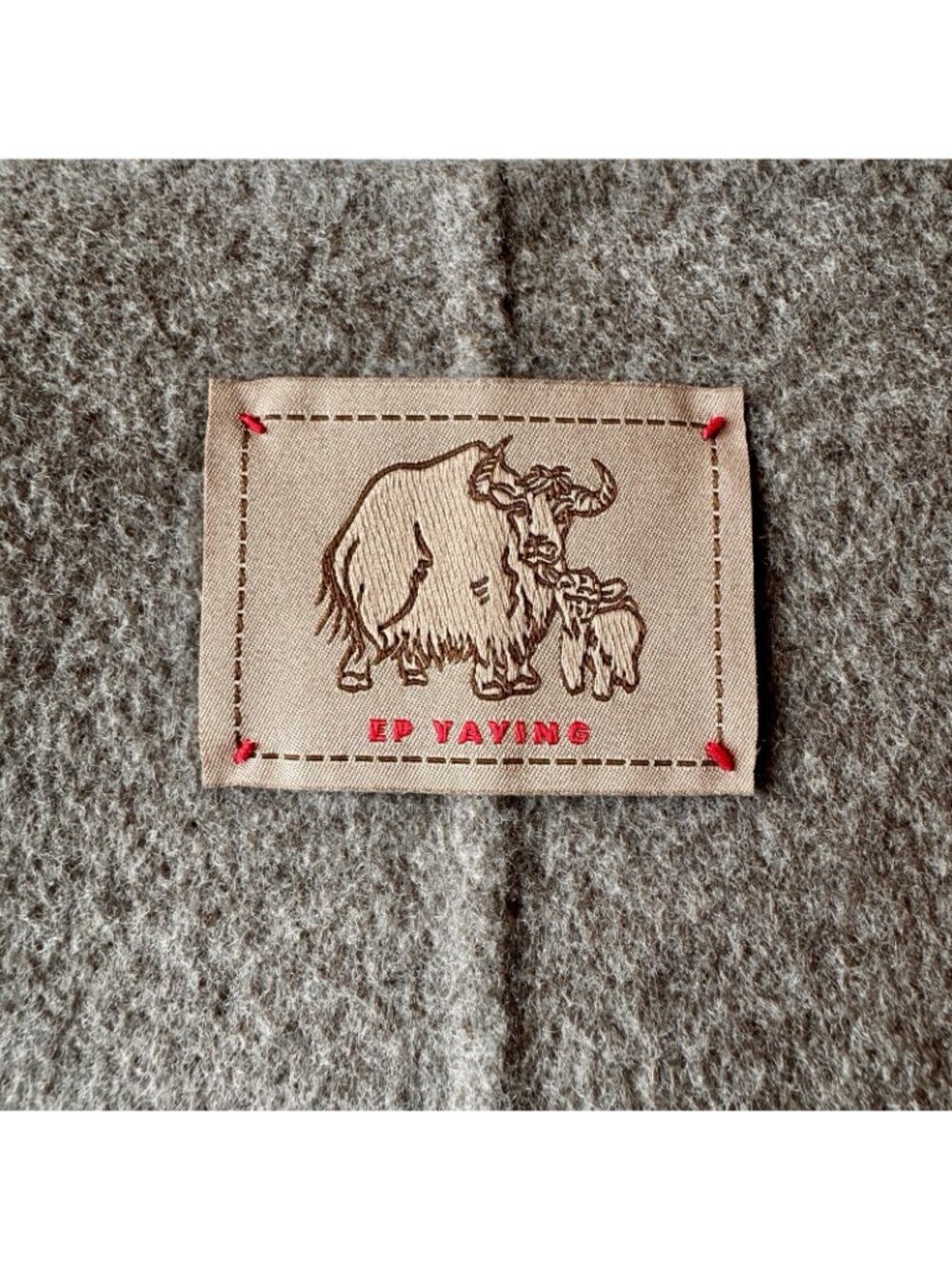 EP YAYING Yak Wool Cashmere Double-Sided Wool Coat Size US Size L - Retail $620 - Picture 4 of 16